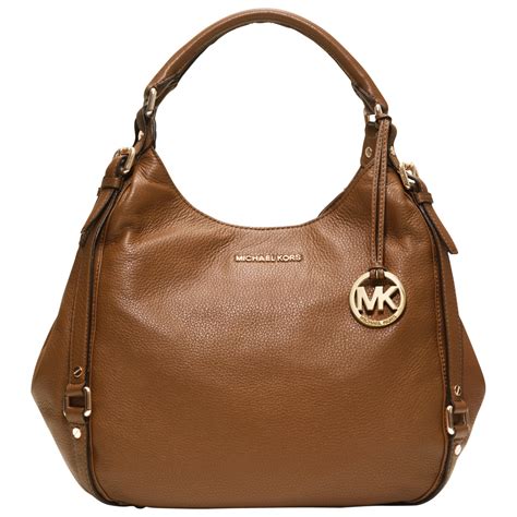 michael kors bedford leather large shoulder tote bag brown|bedford legacy Michael Kors bag.